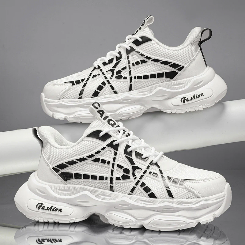 Damen Sportliche und moderne Sneaker mit atmungsaktiver Mesh-Oberfläche und dämpfender Sohle Heidi Mode - Image 7