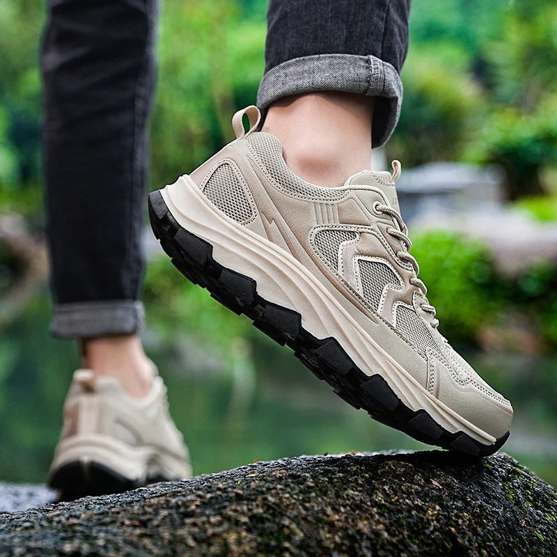 Damen Sportliche Wander-Sneaker mit rutschfester Profilsohle Heidi Mode - Image 2