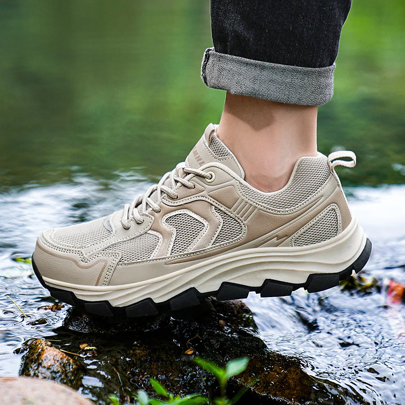Damen Sportliche Wander-Sneaker mit rutschfester Profilsohle Heidi Mode - Image 3
