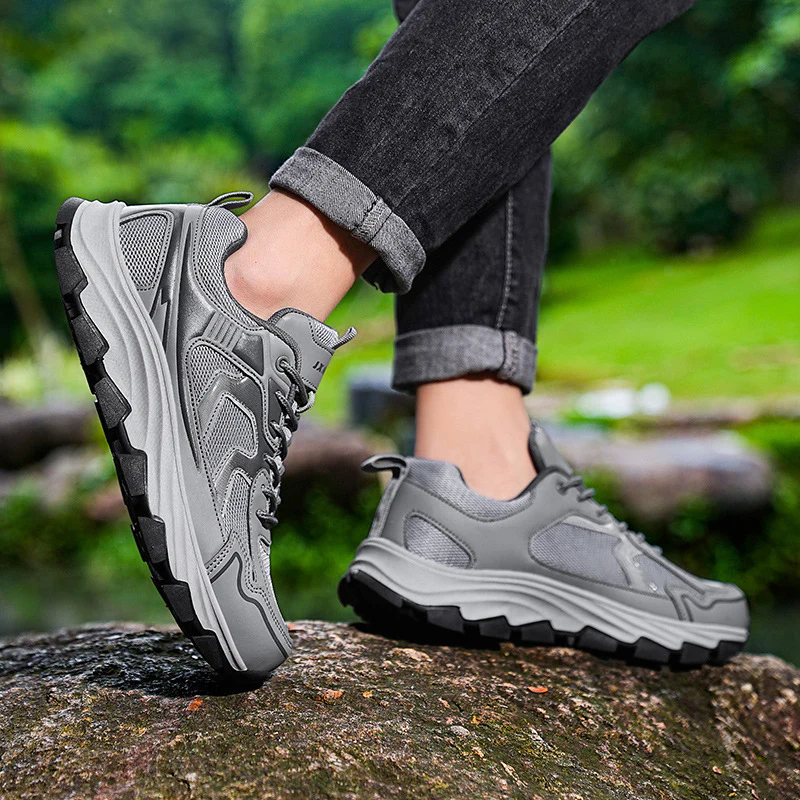 Damen Sportliche Wander-Sneaker mit rutschfester Profilsohle Heidi Mode - Image 4