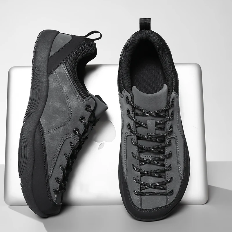Damen Sportliche Wanderschuhe mit atmungsaktivem Obermaterial und rutschfester Sohle Heidi Mode