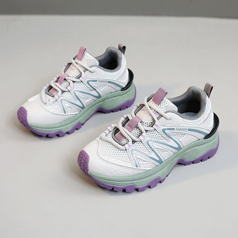 Damen Sportliche Wanderschuhe mit atmungsaktiver Mesh-Oberfläche und rutschfester Laufsohle Heidi Mode - Image 7