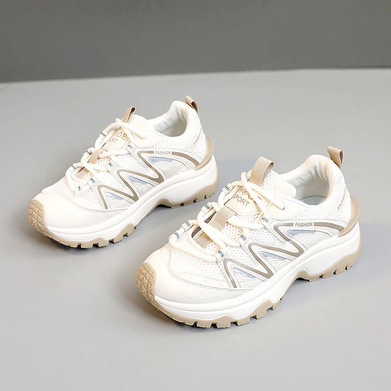 Damen Sportliche Wanderschuhe mit atmungsaktiver Mesh-Oberfläche und rutschfester Laufsohle Heidi Mode - Image 8