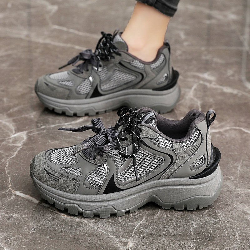 Damen Sportliche Wanderschuhe mit atmungsaktiver Mesh-Oberfläche und stabiler Sohle Heidi Mode - Image 4