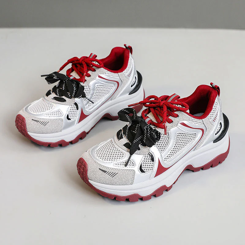 Damen Sportliche Wanderschuhe mit atmungsaktiver Mesh-Oberfläche und stabiler Sohle Heidi Mode - Image 7