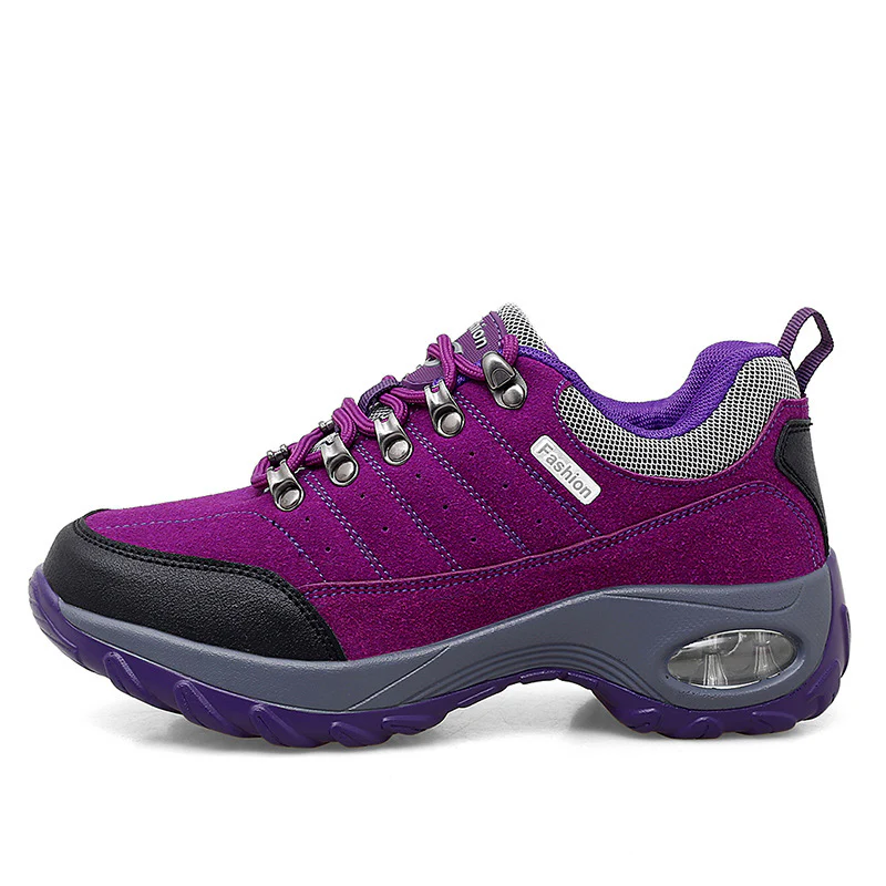 Damen Sportliche Wanderschuhe mit dämpfendem Air-System und atmungsaktiver Mesh-Oberfläche Heidi Mode - Image 10