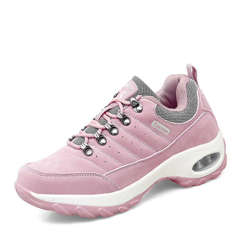 Damen Sportliche Wanderschuhe mit dämpfendem Air-System und atmungsaktiver Mesh-Oberfläche Heidi Mode - Image 2
