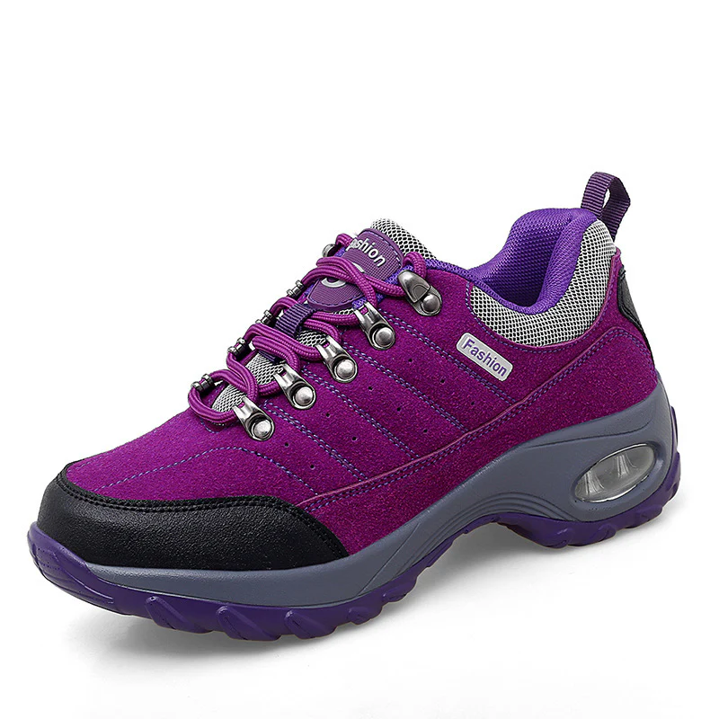 Damen Sportliche Wanderschuhe mit dämpfendem Air-System und atmungsaktiver Mesh-Oberfläche Heidi Mode - Image 5