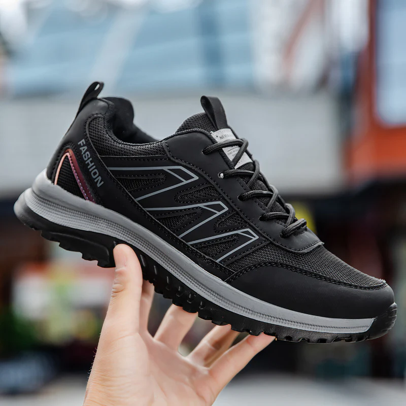 Damen Sportliche Wanderschuhe mit stoßdämpfender Sohle und atmungsaktivem Obermaterial Heidi Mode