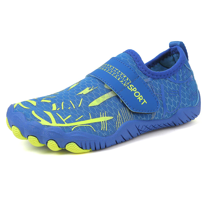 Damen Sportliche Wassersport-Schuhe mit rutschfester Sohle und flexiblem Klettverschluss Heidi Mode