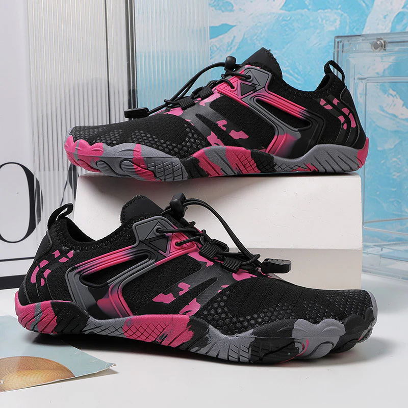Damen Sportliche Wassersportschuhe mit elastischer Schnürung Heidi Mode - Image 4