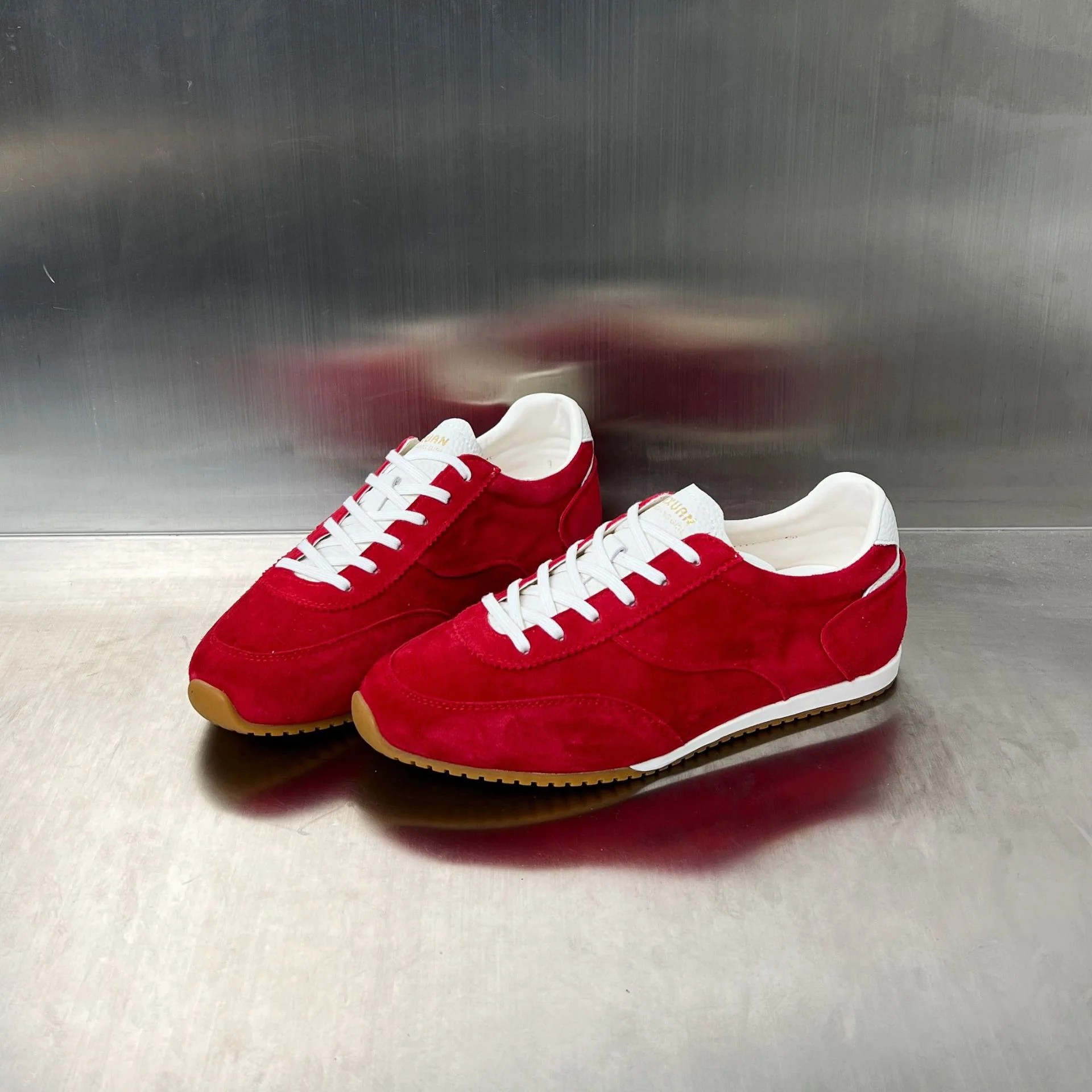 Damen Sportliche Wildleder Sneakers mit atmungsaktiver Oberflächenstruktur Heidi Mode - Image 6