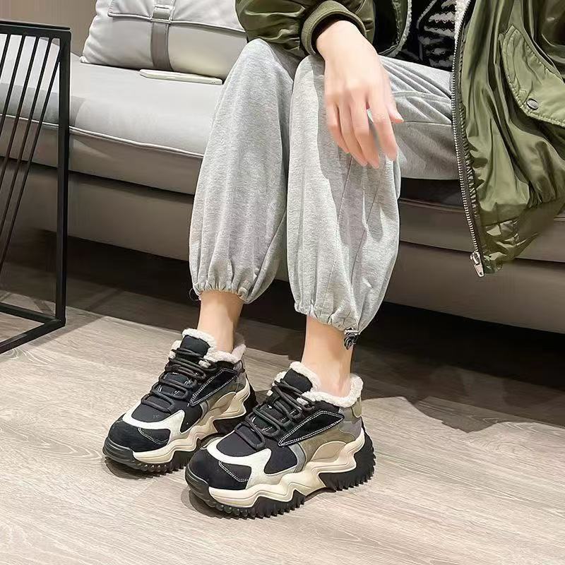 Damen Sportliche Winter Sneaker mit kuscheligem Innenfutter und stabiler Laufsohle Heidi Mode - Image 4