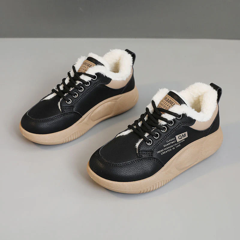 Damen Sportliche Winter Sneakers mit kuscheligem Fleece-Innenfutter Heidi Mode - Image 6