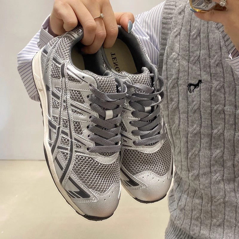 Damen Sportschuhe mit atmungsaktivem Mesh-Obermaterial und komfortabler Dämpfung Heidi Mode