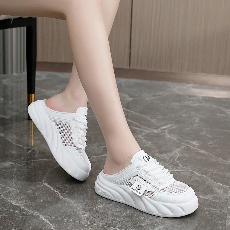 Damen Sportschuhe mit atmungsaktiver Mesh-Oberfläche und bequemer Dämpfung Heidi Mode - Image 4
