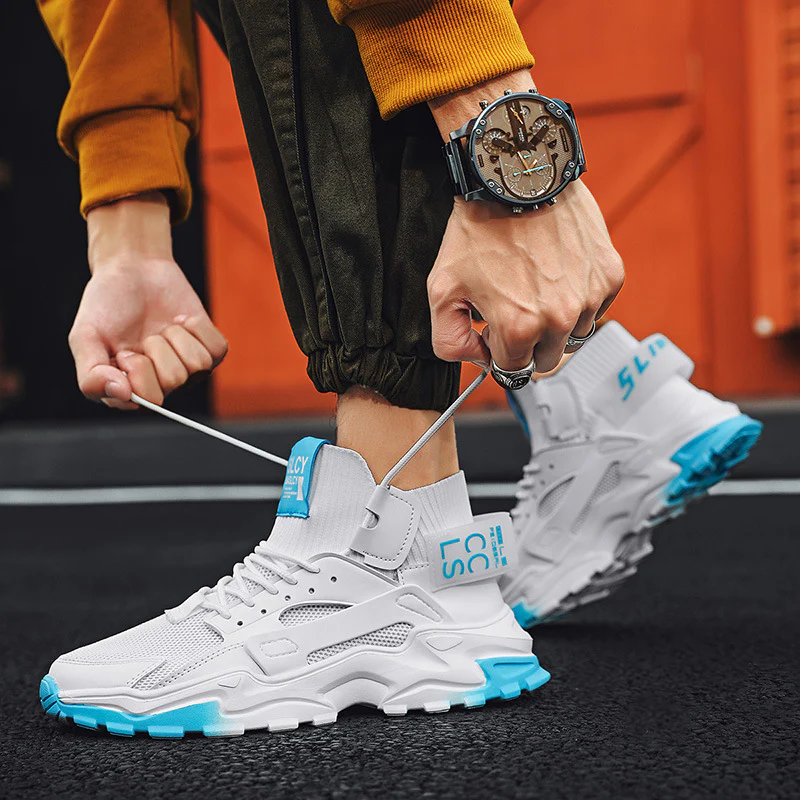 Damen Sportschuhe mit hohem Knöchelschutz und rutschfester Sohle Heidi Mode - Image 3