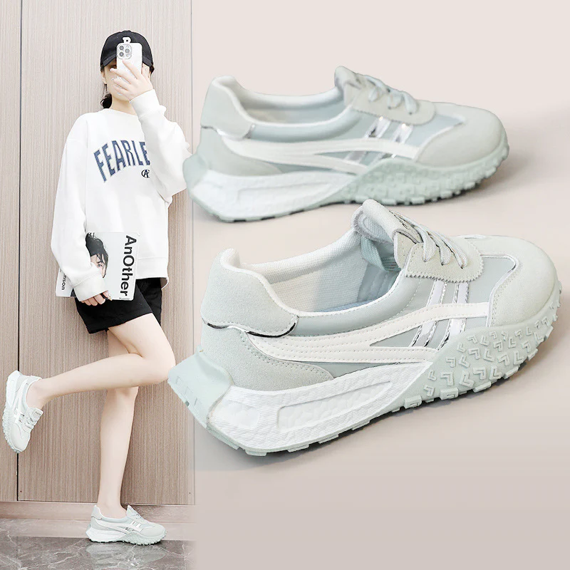 Damen Sportschuhe mit rutschfester Sohle und atmungsaktivem Obermaterial Heidi Mode