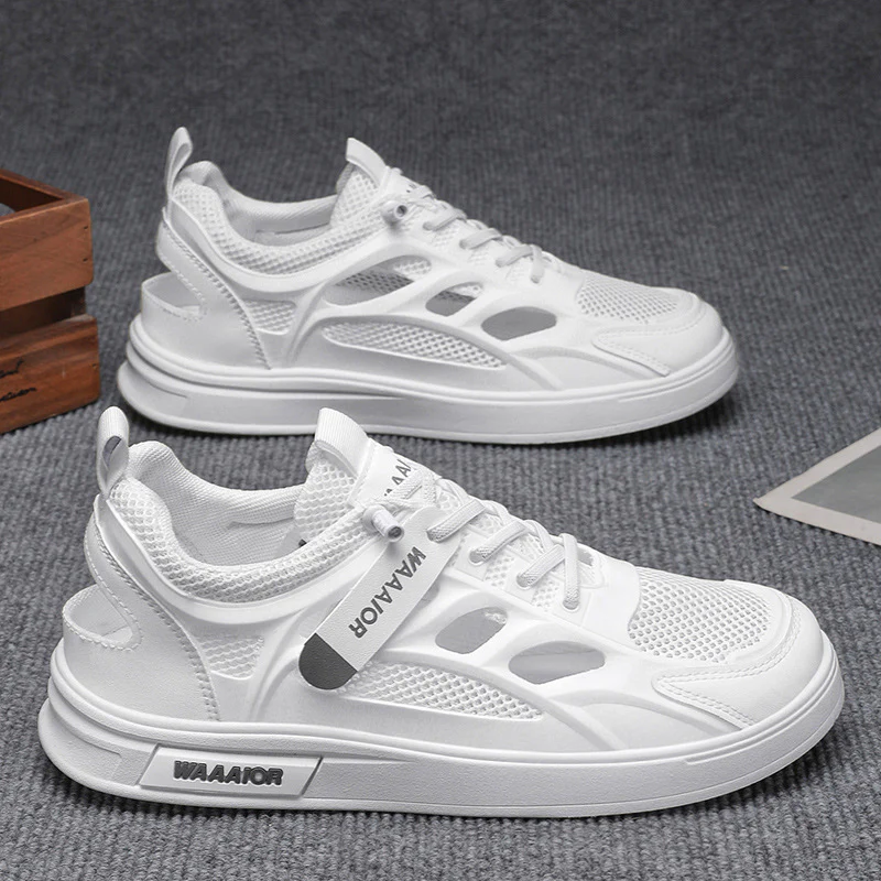 Damen Sportsneakers mit atmungsaktiver Mesh-Oberfläche und rutschfester Sohle Heidi Mode