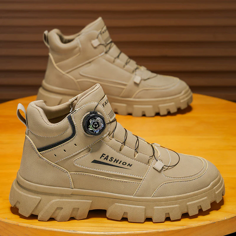 Damen Stabile Outdoor-Schnürstiefel mit rutschfester Sohle und atmungsaktivem Futter Heidi Mode - Image 6