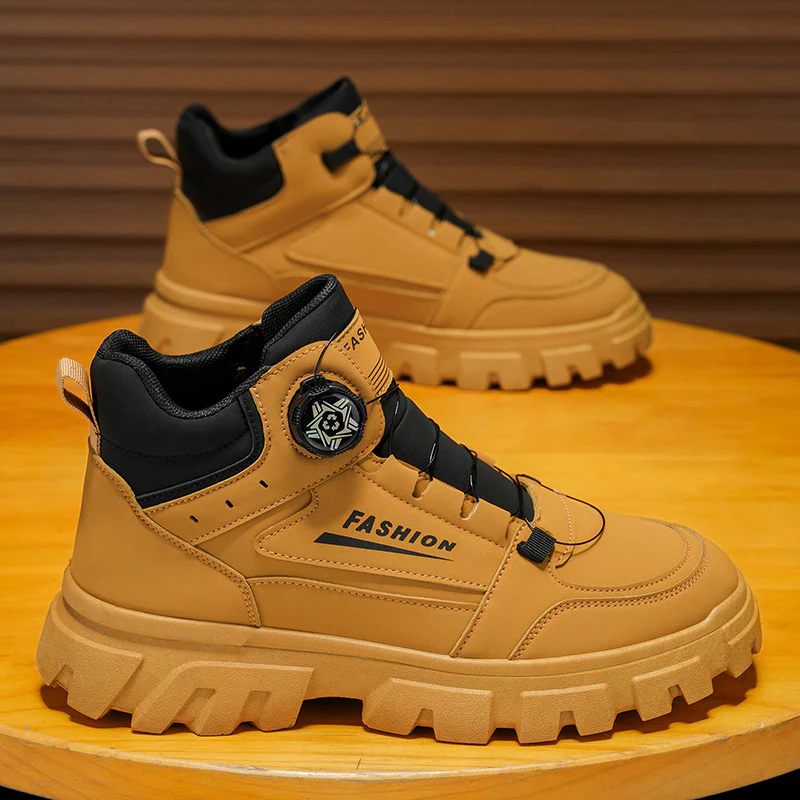 Damen Stabile Outdoor-Schnürstiefel mit rutschfester Sohle und atmungsaktivem Futter Heidi Mode - Image 7