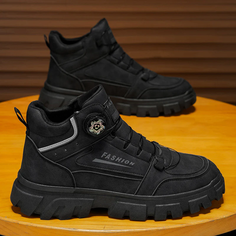 Damen Stabile Outdoor-Schnürstiefel mit rutschfester Sohle und atmungsaktivem Futter Heidi Mode - Image 8