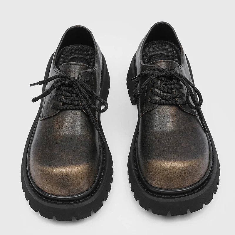 Damen Stabile und modische Schnürschuhe mit robustem Profil Heidi Mode