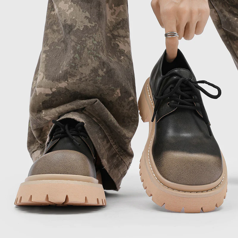 Damen Stabile und modische Schnürschuhe mit robustem Profil Heidi Mode - Image 10