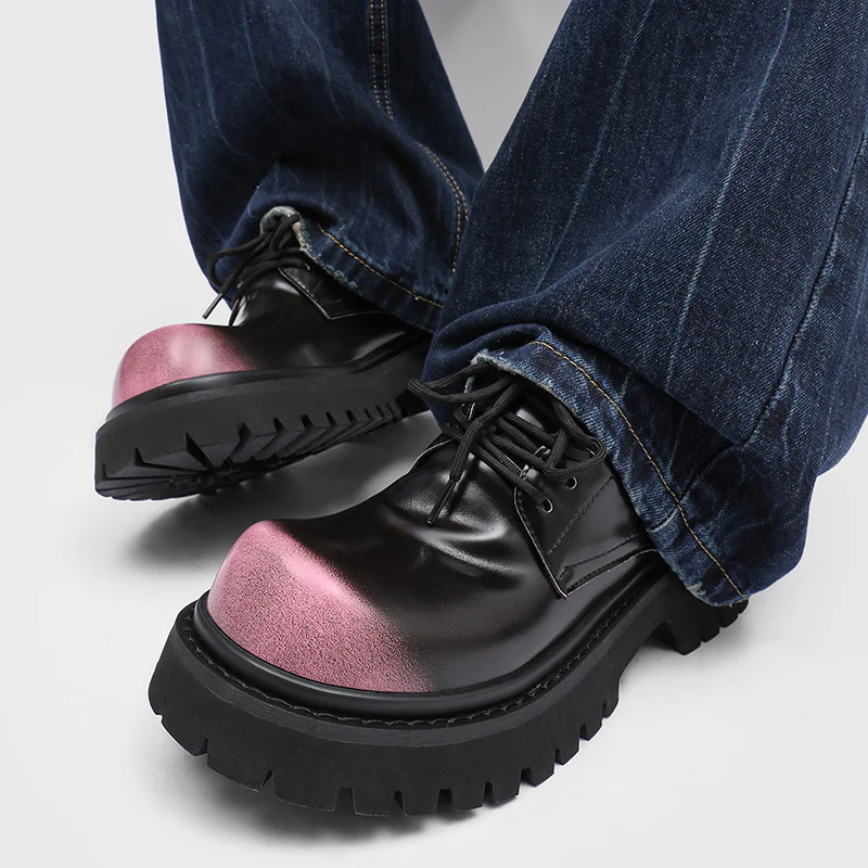 Damen Stabile und modische Schnürschuhe mit robustem Profil Heidi Mode - Image 2