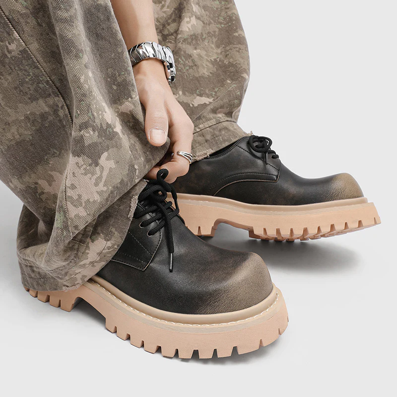 Damen Stabile und modische Schnürschuhe mit robustem Profil Heidi Mode - Image 3