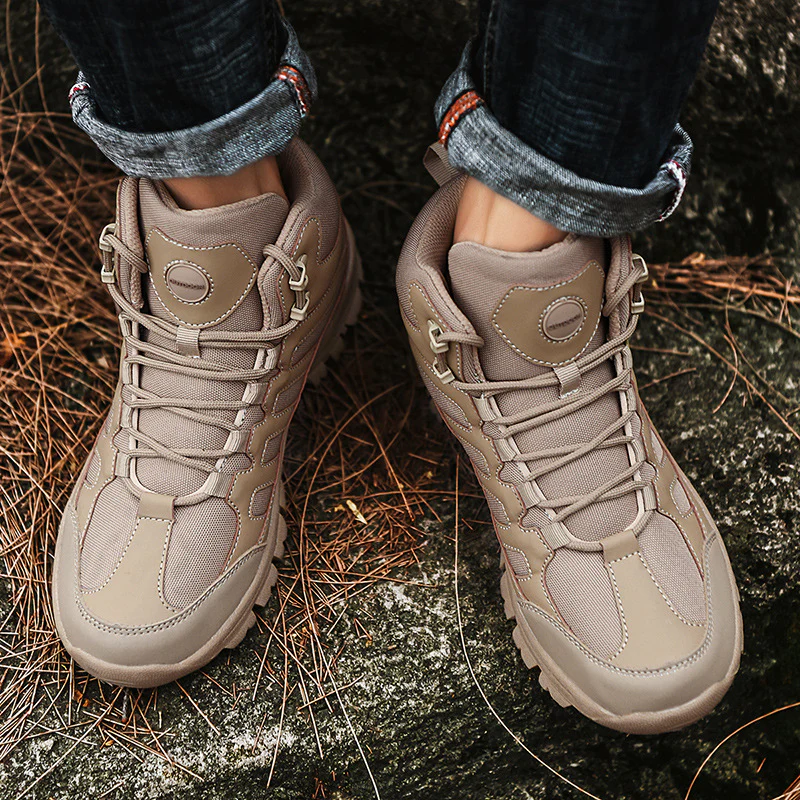 Damen Stabile und wetterfeste Wanderschuhe mit hohem Schaft Heidi Mode - Image 2