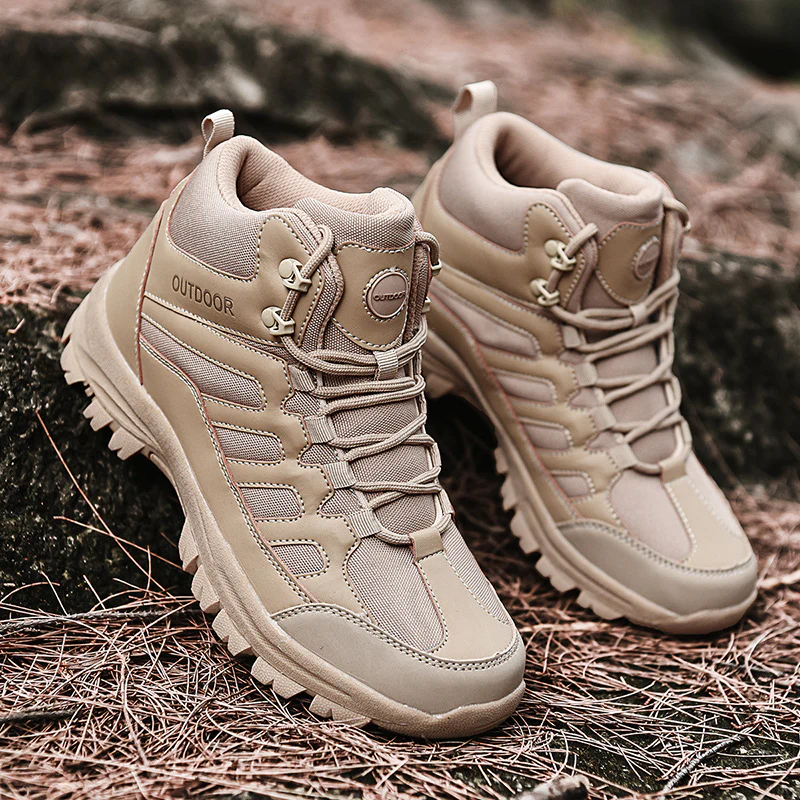 Damen Stabile und wetterfeste Wanderschuhe mit hohem Schaft Heidi Mode - Image 3