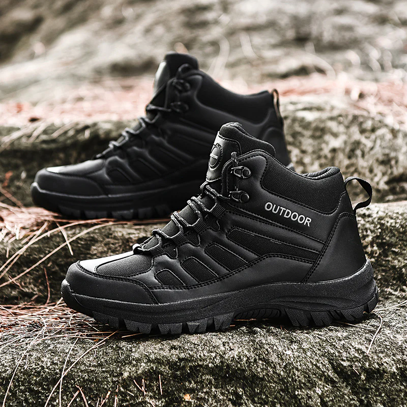 Damen Stabile und wetterfeste Wanderschuhe mit hohem Schaft Heidi Mode - Image 4