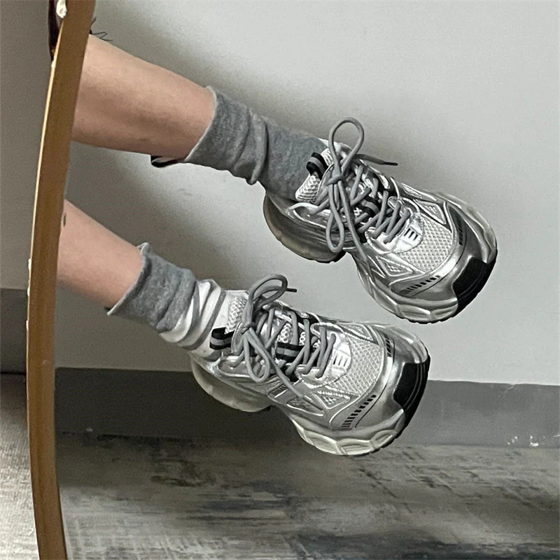 Damen Stadtangepasste Laufschuhe mit dämpfender Sohle und atmungsaktivem Mesh Heidi Mode