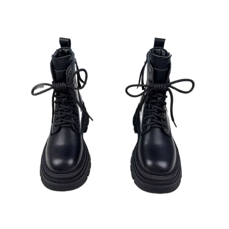 Damen Stiefel im robusten Design mit komfortabler Profilsohle und innovativer Schnürtechnik Heidi Mode - Image 5