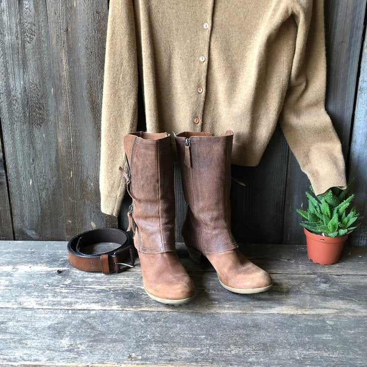 Damen Stiefel mit modischen Reißverschluss-Details und komfortablem Blockabsatz Heidi Mode - Image 5