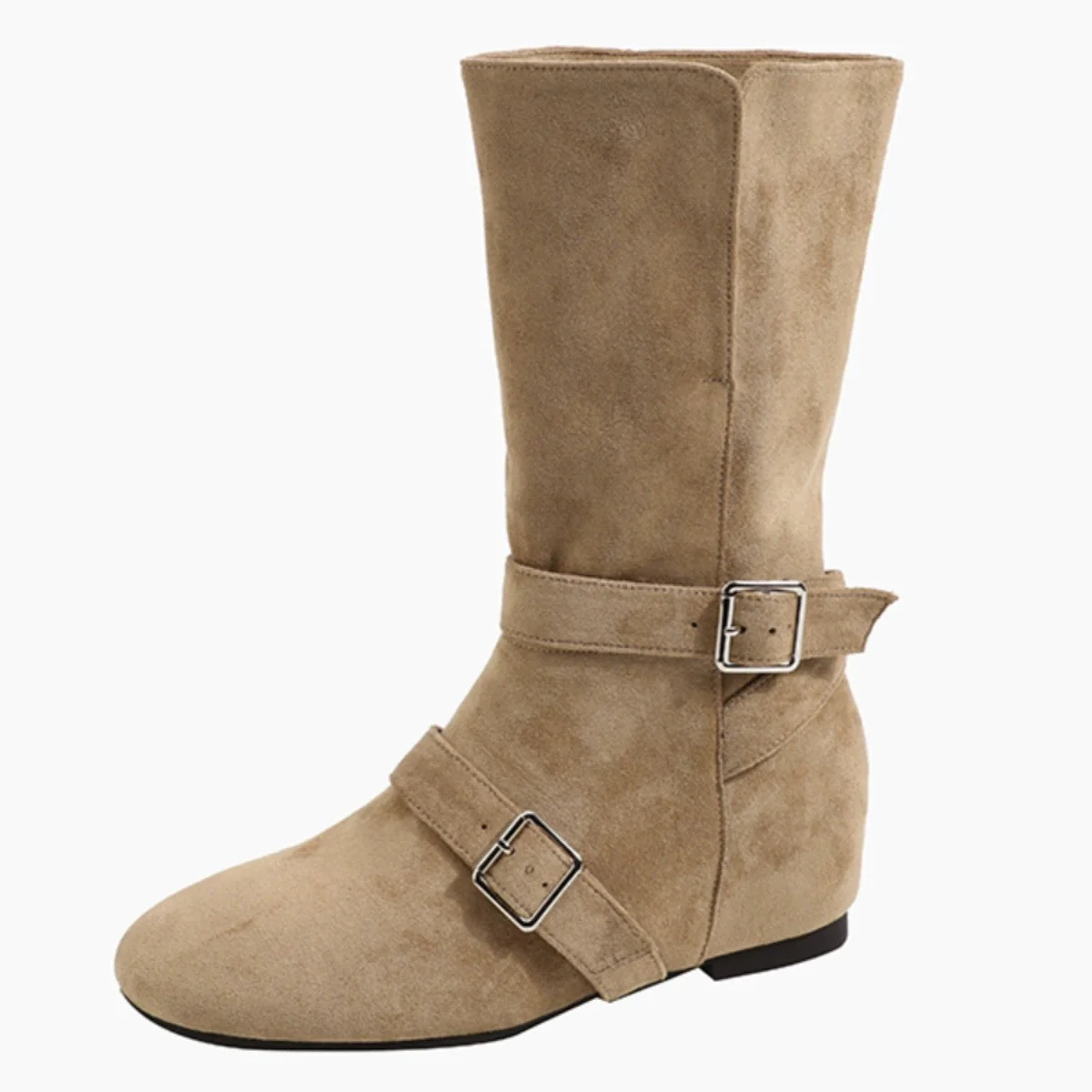 Damen Stiefeletten mit flexiblem Knöchelrisiko und stylischem Schnallenverschluss Heidi Mode - Image 5