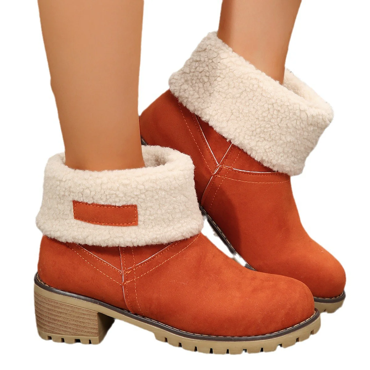 Damen Stiefeletten mit kuscheligem Futter und rutschfester Sohle Heidi Mode - Image 5
