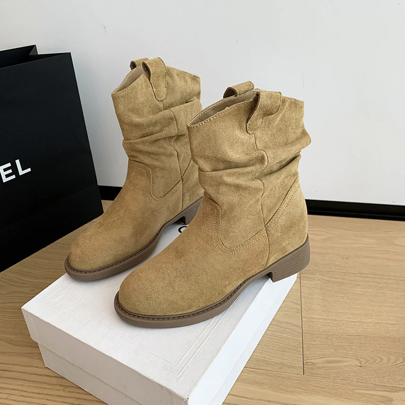 Damen Stiefeletten mit lässigem Schlupfdesign von Heidi Mode - Image 6