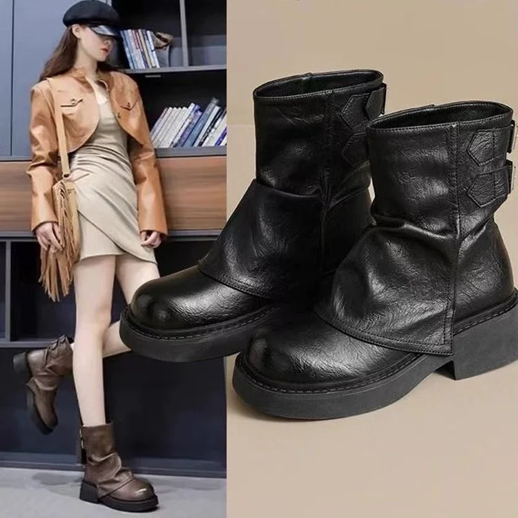Damen Stiefeletten mit modischem Design und komfortabler Sohle Heidi Mode