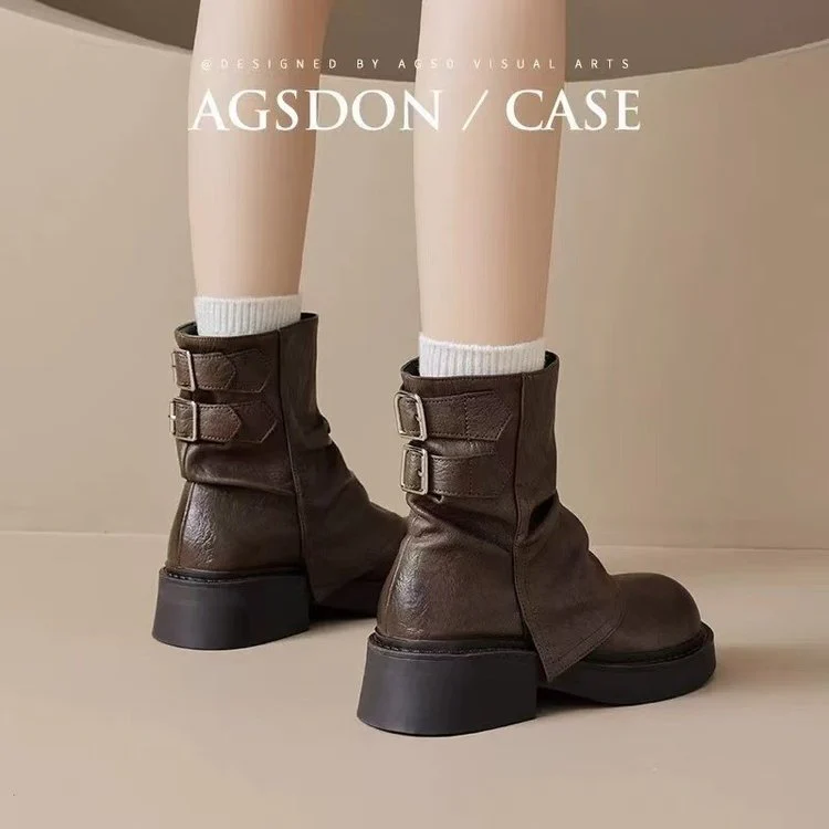 Damen Stiefeletten mit modischem Design und komfortabler Sohle Heidi Mode - Image 2