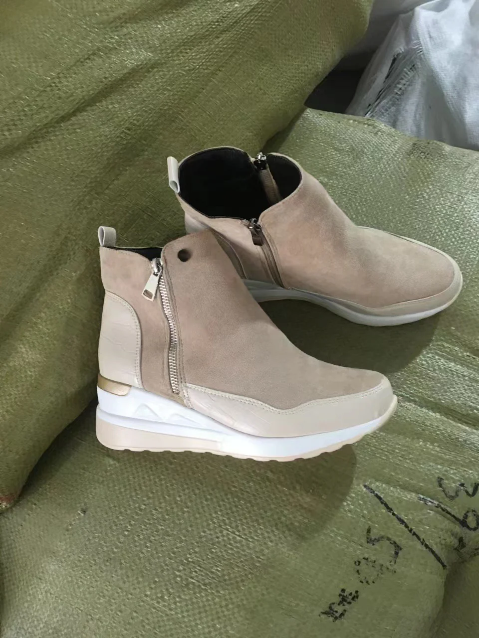 Damen Stiefeletten mit modischem Reißverschluss und eleganter Sohle Heidi Mode - Image 9