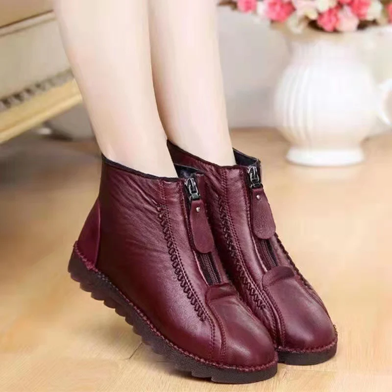 Damen Stiefeletten mit praktischem Reißverschluss und bequemer Innenausstattung Heidi Mode - Image 4