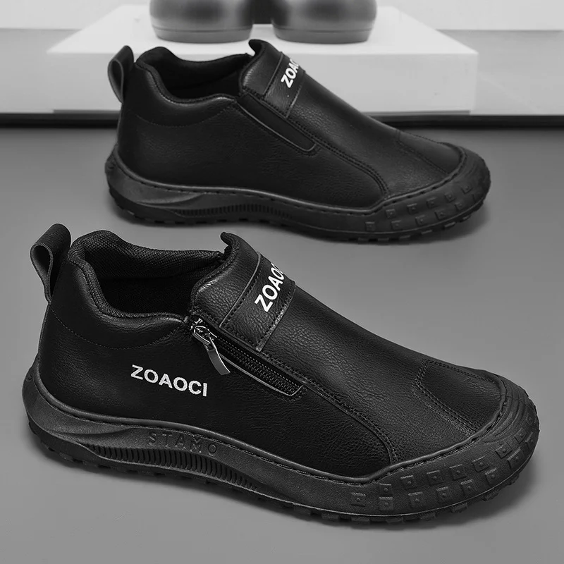 Damen Stiefeletten mit seitlichem Reißverschluss und rutschfester Sohle Heidi Mode - Image 2