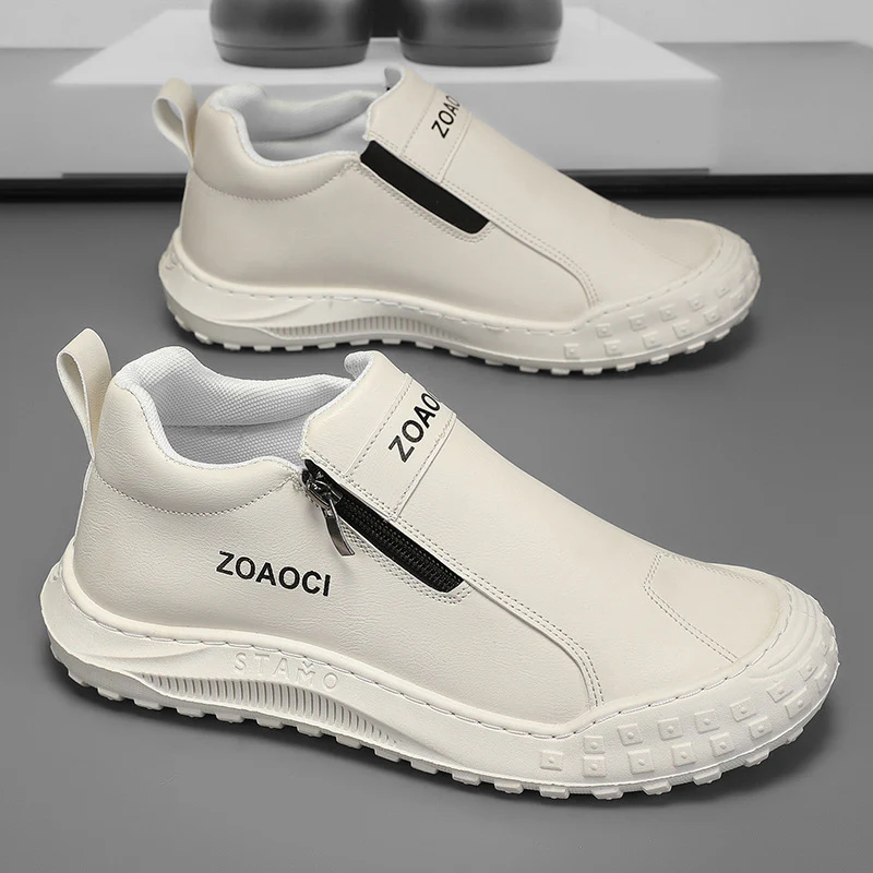 Damen Stiefeletten mit seitlichem Reißverschluss und rutschfester Sohle Heidi Mode - Image 6
