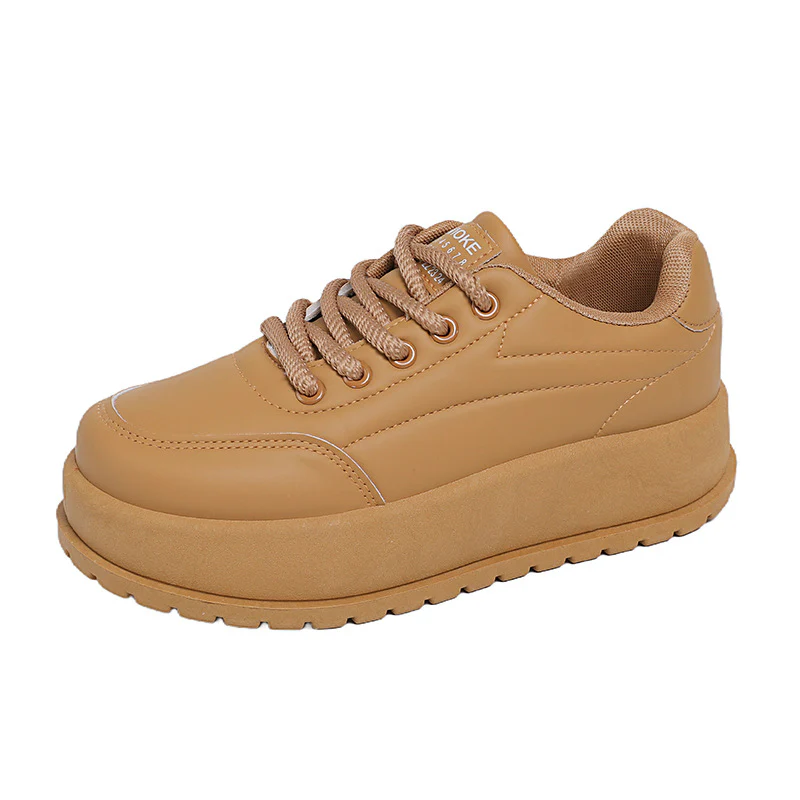 Damen Stilvolle und komfortable Sneakers mit dicker Laufsohle Heidi Mode - Image 5