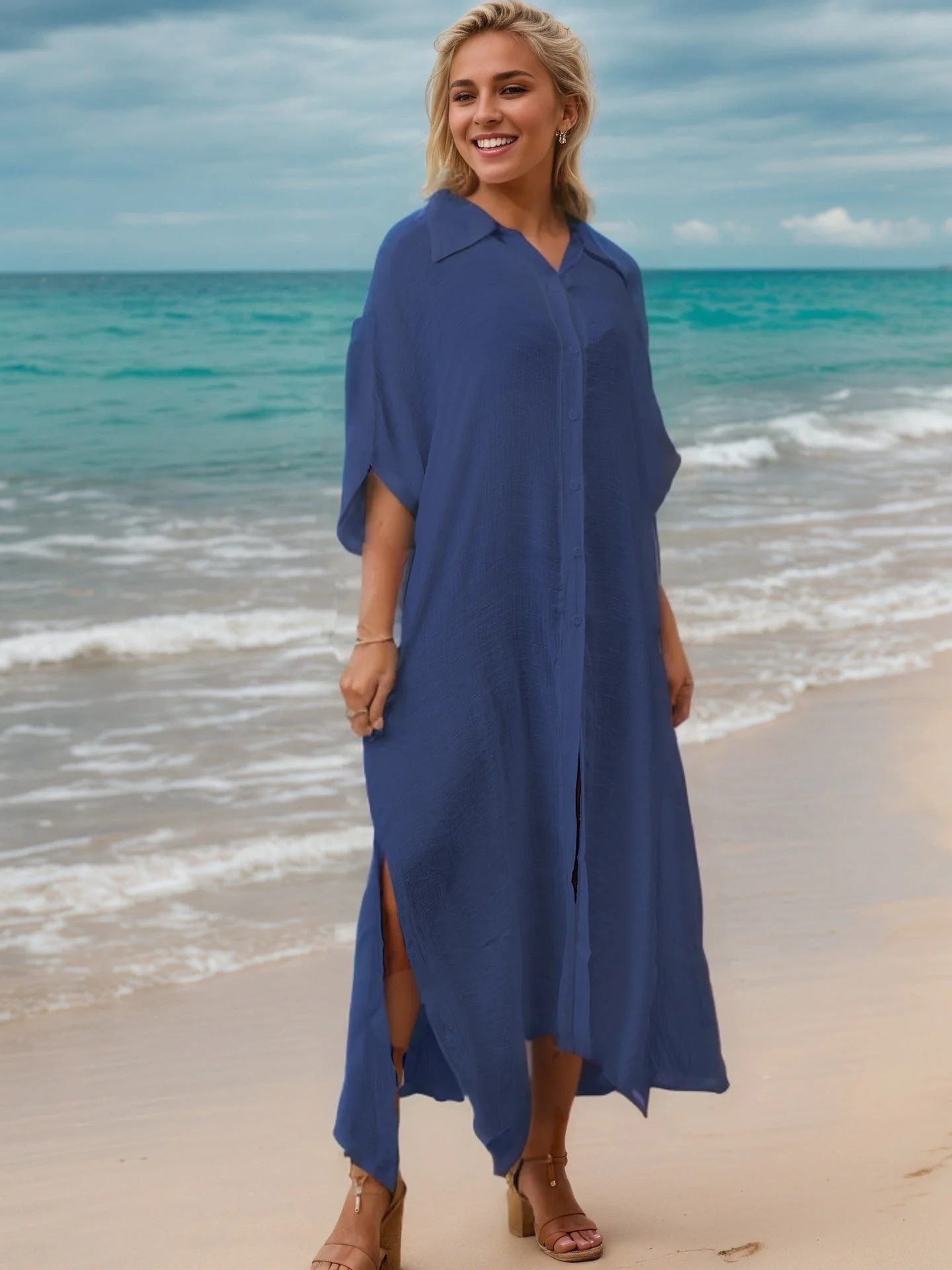 Damen Strandkleid Heidi-Mode