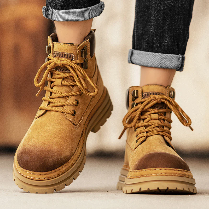 Damen Strapazierfähige Wanderstiefel mit hohem Schaft und rutschfester Sohle Heidi Mode - Image 3