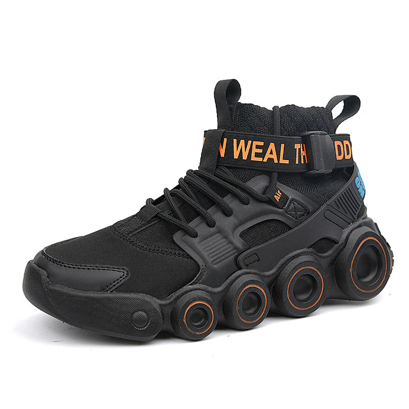 Damen Streetwear High-Top Sneakers mit innovativem Riemensystem Heidi Mode - Image 7