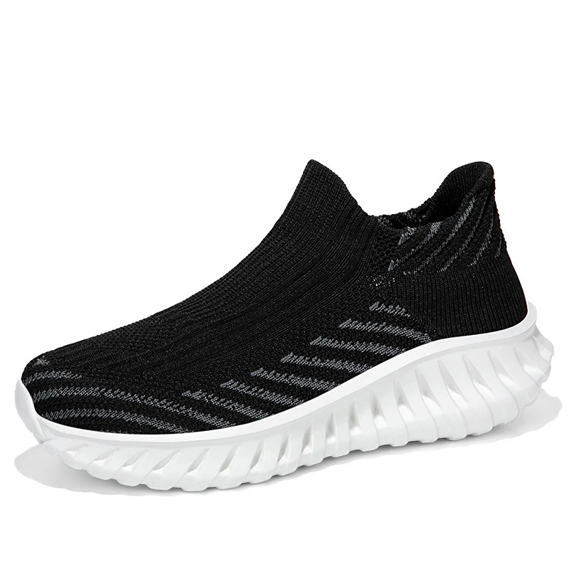 Damen Strick-Sneaker mit atmungsaktivem Obermaterial und rutschfester Sohle Heidi Mode - Image 8